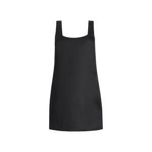 KHAITE Pranta Silk Mini Dress - 4 Black